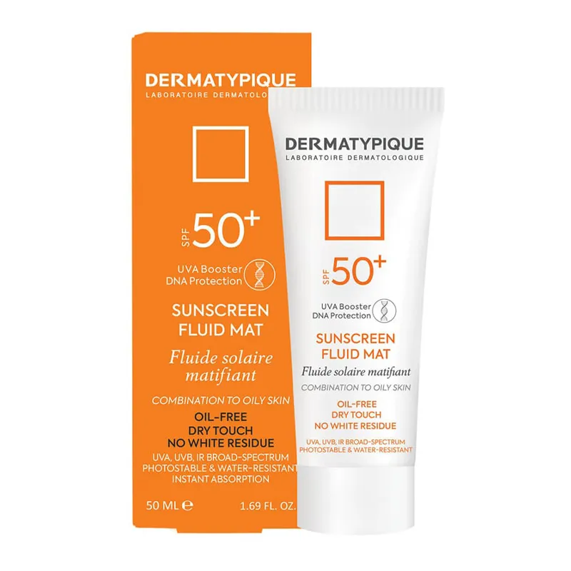 ضد آفتاب مات درماتیپیک SPF50+ پوست چرب Oil-Free